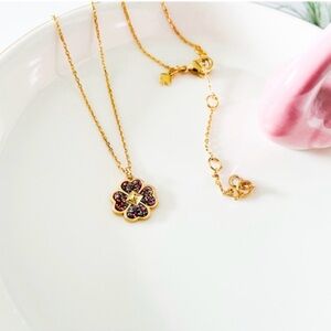 Gold Kate Spade Pendant Necklace